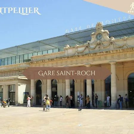 057 - L'escale, 2 Pers, Central, Gare Апартаменты Монпелье